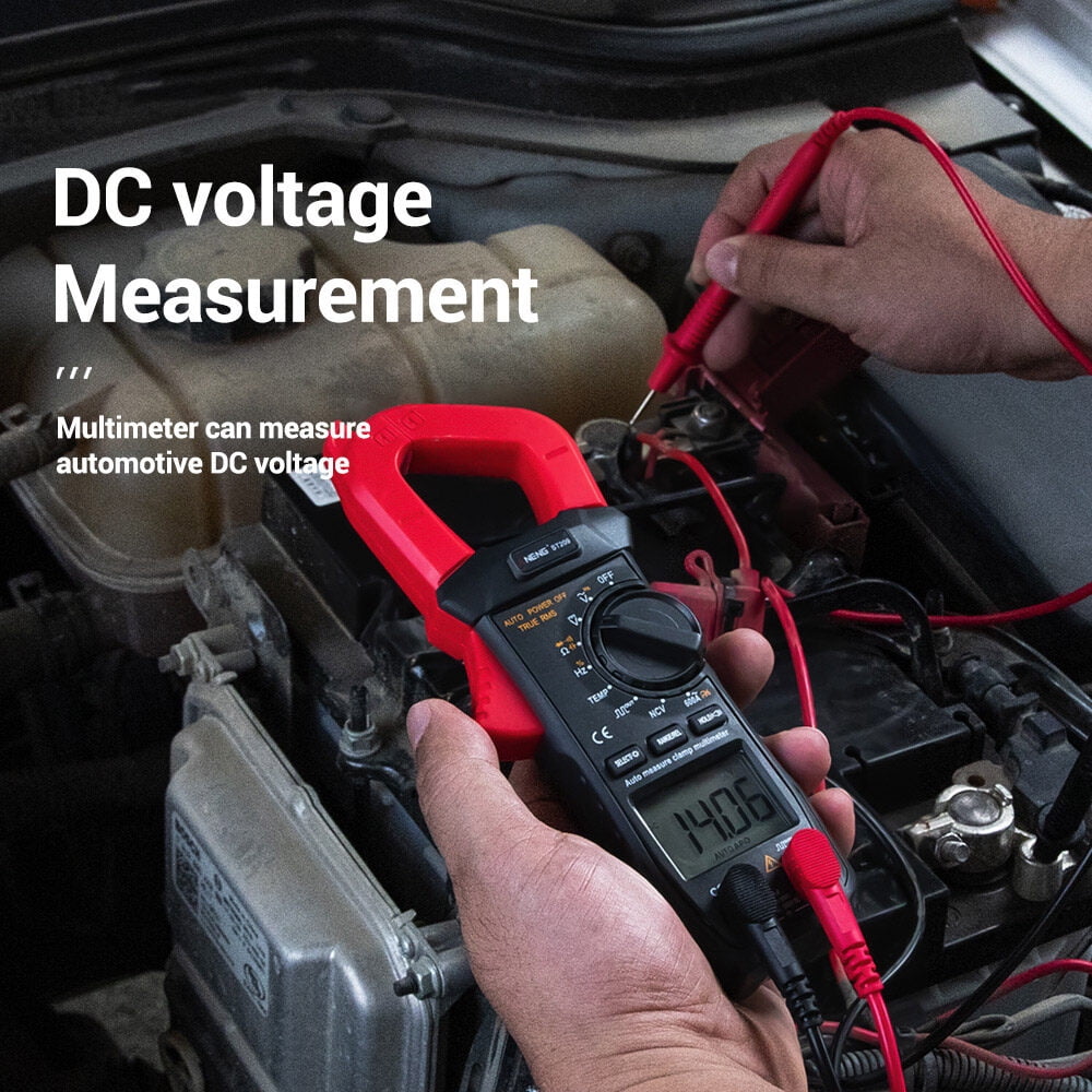 ANENG Clamp Meter,Tester Meters Voltmeter Clamp Meter 6000 Amp Clamp Tester RMS Amp Clamp Voltmeter Auto LCD Clamp Tester Meters Meters Voltmeter Auto 6000 RMS Amp Clamp ST209 Clamp Meter