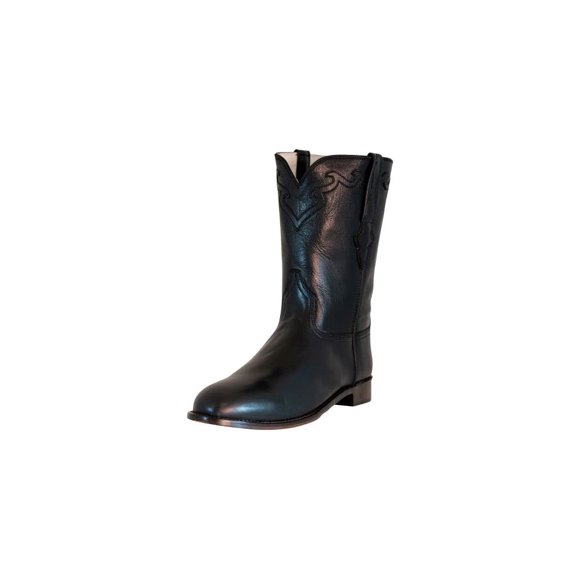 Botas TuffRider El Paso con punta redonda para hombre, color negro, talla 11