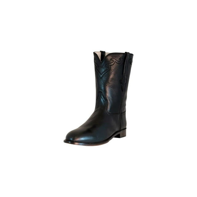 Botas TuffRider El Paso con punta redonda para hombre, color negro, talla 11