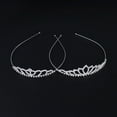 thumbnail image 2 of WHAMVOX  2 Pcs Tiara Crown for Wedding Bridal Bride Women's, 2 of 8