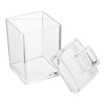 GOOHOCHY Food Seal Jar Acrylic 1Pcs 3.1x3.1x6.5in