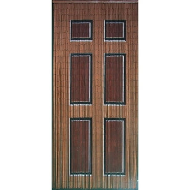Beaded Doorway Curtains Bead Strands For Living Room Bedroom Door Kitchen Handmade Japanese Strings Vintage Divider Painted Art Wooden Door