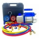 thumbnail image 1 of Bomba De Vacío FIXITFAST Azul con Manómetro Juego de Manómetros de Colector de 4 Vías para Refrigera, 1 of 7