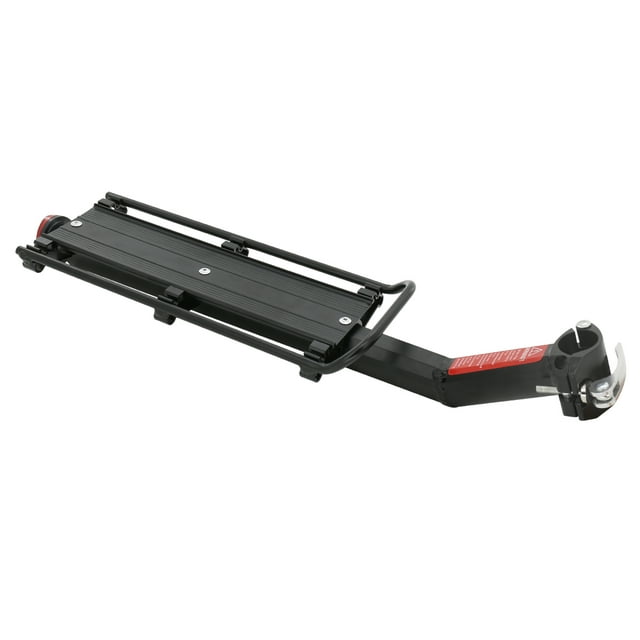 moobody Bike Cargo Rack Rear Bike Rack Quick Release Cycling Aluminium Alloy Luggage Carrier Racks with Reflector