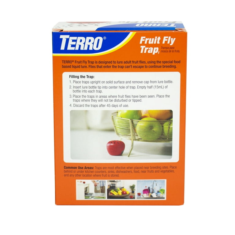 Terro Fruit Fly Trap Review  How To Get Rid Of Fruit Flies instantly 