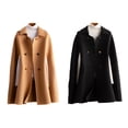 thumbnail image 4 of Sonducket Abrigo de invierno frío para mujer, abrigo cálido a prueba de viento, ropa portátil, accesorios de regalo para actividades informales Abrigos y chamarras Negro L Sonducket AP013490-04, 4 of 6