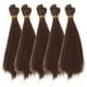 thumbnail image 4 of Modas de muñecas de moda de 5 piezas de moda hermosas pelucas de cabello de muñeca pelucas de cabello de muñeca Cañas de muñecas de bricolaje, 4 of 5