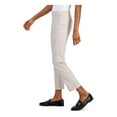 thumbnail image 3 of ALFANI Womens Beige Cropped Pants 12, 3 of 4