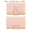 thumbnail image 4 of Clear Id Window Coin Pocket Wallet For Women, Elegant Design Soft Pu Leather Rfid Blocking Slim Wallet, Suitable For Dating Shopping Travel Business, 4 of 6