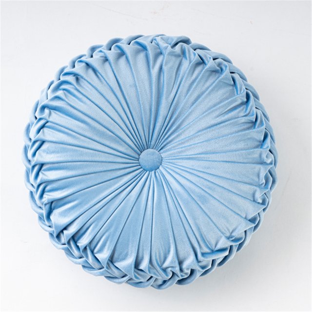Creative handmade pillow, fashionable office pillow,Water blue