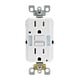 thumbnail image 1 of GFCI Outlet Leviton SmartLockPro, 15 A, 125 V, dúplex, blanco, paquete de 1, 1 of 3