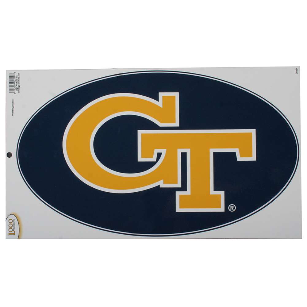 georgia-tech-yellow-jackets-oval-logo-decal-5-x-8-5-walmart