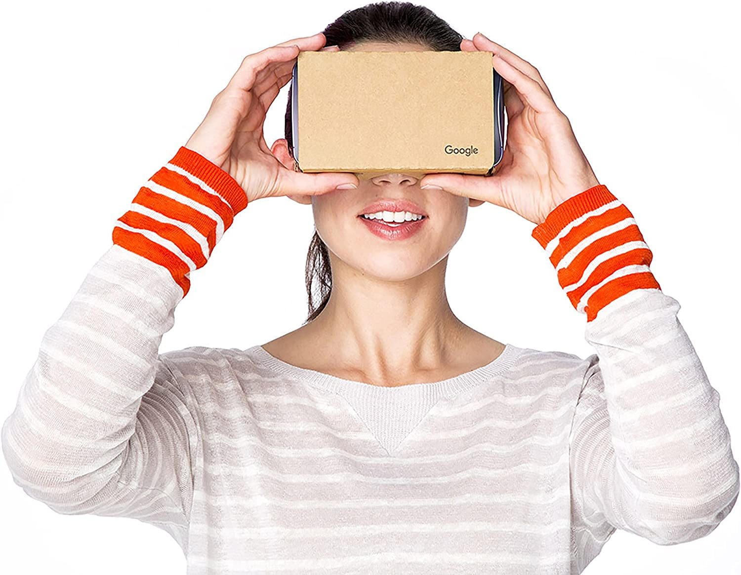 VR second generation cardboard new Google carton VR virtual reality 3D glasses helmet 2-pack