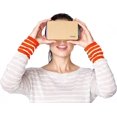 thumbnail image 4 of VR second generation cardboard new Google carton VR virtual reality 3D glasses helmet 2-pack, 4 of 4