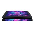 thumbnail image 5 of FUIALDOLG Purple Butterfly Galaxy Pattern Trifold Card Wallet, Polyester Small Purse for Sports, Compact Lightweight Children's Wallet, 5 of 6