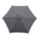 Living Accents UM90BK0BD-06 Parapluie de 9 Pieds du Marché Noir – image 1 sur 1