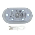 thumbnail image 3 of GOOHOCHY Car Interior Light Kit Ice Blue Plastic 1Set 2x1.2in, 3 of 8