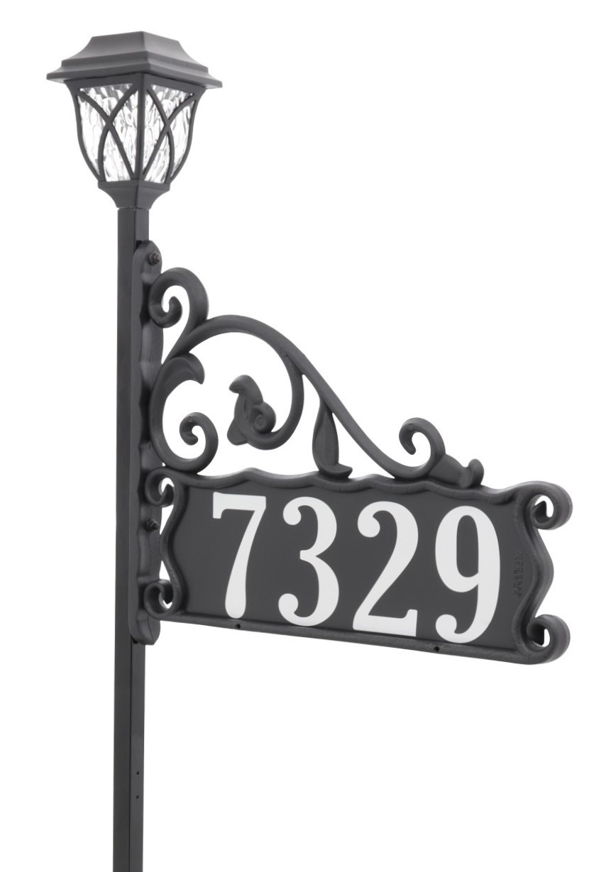 Address America USA Handcrafted, DoubleSided Reflective Boardwalk