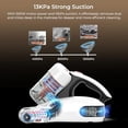 thumbnail image 2 of Aspiradora de colchones JIGOO: Aspiradora UV para cama de 500 W, 13 kPa de potencia de succión, tecnología de calentamiento de alta potencia, limpieza profunda para sofás, camas y telas (con cable, 1, 2 of 5