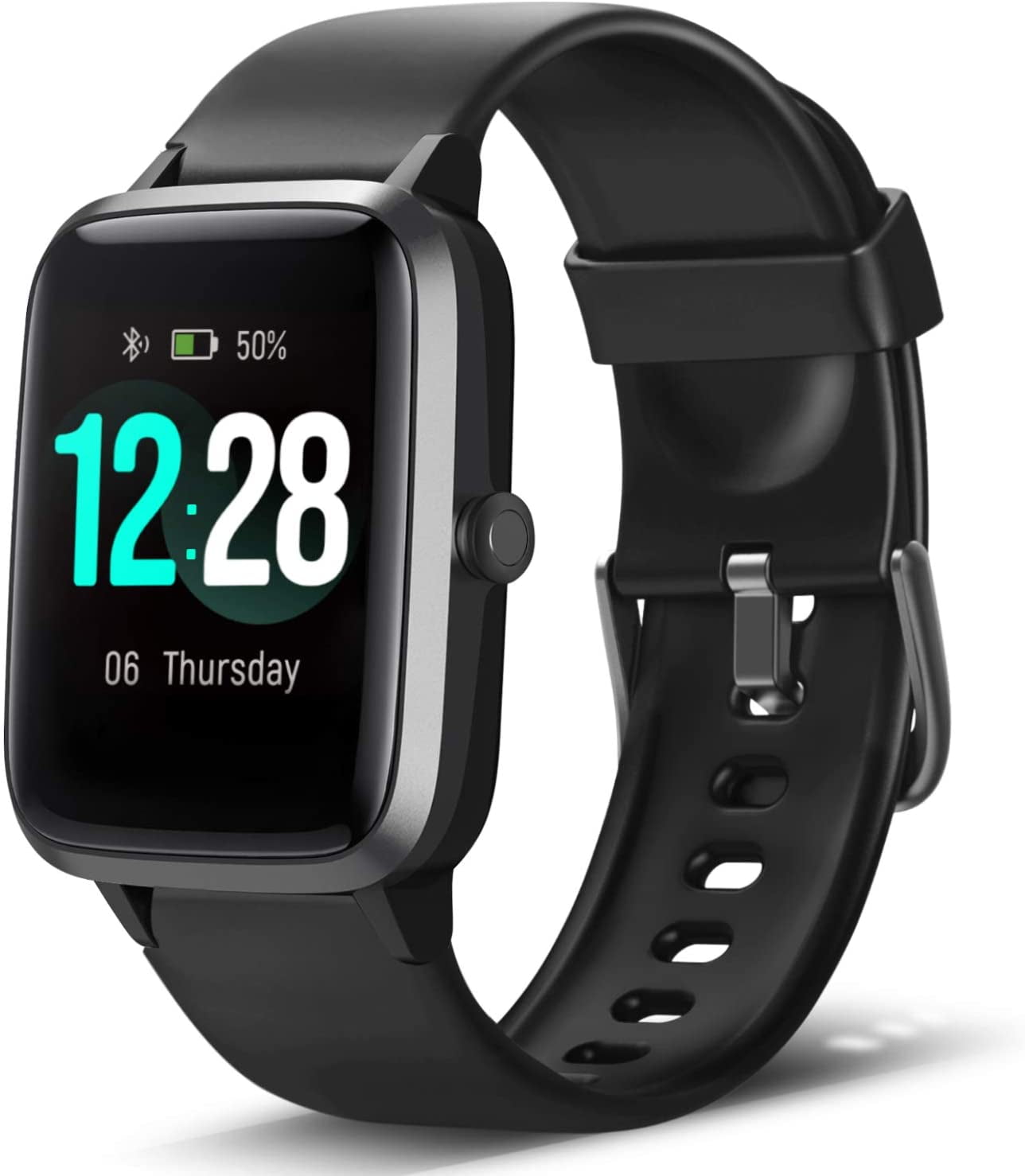letscom smart watch fitness tracker heart rate monitor