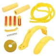 thumbnail image 4 of Scooter Accessories Set, Strong Toughness Handbrake Silicone Cover Front Mudguard Brake Concealing Line Electric Scooter Accessories  For Replacement Yellow, 4 of 8