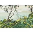 thumbnail image 3 of Antonín Hudeček 18x14 Black Modern Framed Museum Art Print Titled - Seaside, 3 of 5