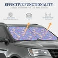 thumbnail image 4 of Sikiie Butterflies And Flowers Print Foldable Car Windshield Sun Visor, Car Window Sunshade Suitable for Sedan, SUV and Truck Car Accessories-Medium, 4 of 6