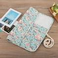 thumbnail image 5 of Art Pencil CaseFloral Print Canvas Roll Large Capacity Pencil Case Pencil Bag Top-Notch Performance, 5 of 5