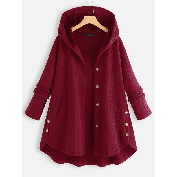 Chaqueta de algodón de moda para mujer, chaqueta con capucha de longitud media, chaqueta de algodón cálida informal