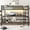 Black+Metal+Queen, variant on HMYG Queen Metal Loft Bed with Power Outlet and LED Light, Black