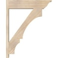 thumbnail image 3 of Ekena Millwork 7 1/2"W x 30"D x 38"H Balboa Smooth Traditional Outlooker, Douglas Fir, 3 of 4