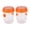 Orange, variant on 2-Pack Solar Powered Wasp Trap, Orange Reusable Hornet & Yellow Jacket Catcher, Waterproof Outdoor Insect Trap for Garden Patio & Backyard
