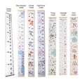 thumbnail image 2 of fastboy Greased Cloth Child Growth Chart Waterproof Wall Hanging Simple Style Graduated Home Bedroom Height Measuring Ruler Tool Type 1, 2 of 6