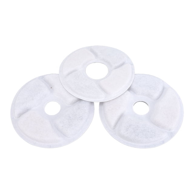 Dispenser Filtro de la Fuente de Agua de Mascota Purificación Profunda de Reemplazo de absorbente de Reemplazo Auticó Filtro de dispensador de Agua de Gato 12 Piezas