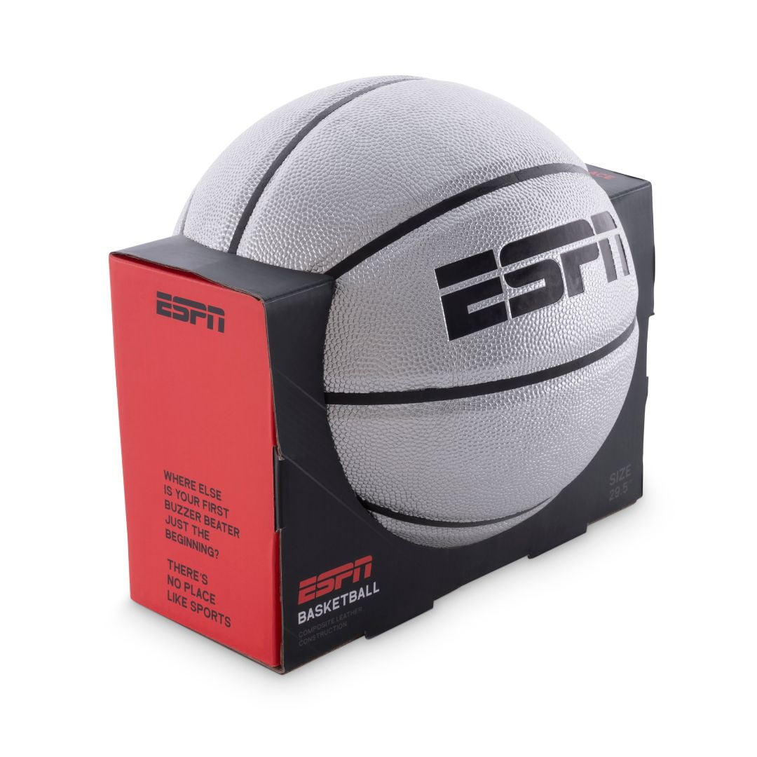 ESPN Silver Basketball 29.5" (TV Ball)