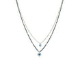 thumbnail image 2 of Seed Bead Evil Eye Pendant Layered Necklace, 2 of 2