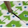 thumbnail image 3 of Vargottam Indoor/OutdoorTablecloth58x58 Inch SquareTablecloth with Umbrella Hole and Zip- Waterproof PatioTableCloths- TableCovers for Backyard RectangularTable- Light Green, 3 of 5