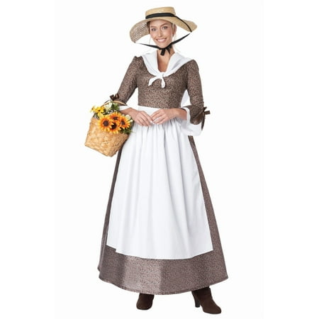 American Colonial Dress Adult Costume