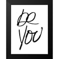 thumbnail image 2 of Villa, Mlli 12x14 Black Modern Framed Museum Art Print Titled - Be You, 2 of 5