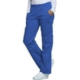 thumbnail image 3 of Cherokee Workwear Core Stretch Women's Scrubs Pant Mid Rise Pull-On Cargo 4005, 3 of 6