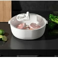 thumbnail image 3 of 4 in 1 Defroster,Sterilize, Drying and Drain for Frozen Meat, Kitchen Thawing Board, Large Capacity Electricity Atomized Defroster Thawing Tray for Frozen Meat, Fish, Veggies., 3 of 6