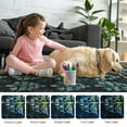 thumbnail image 5 of Wondo 4' x 6' Low Pile Area Rugs, Machine Washable Rug for Living Room, Bedroom, Kids' Room & High-Traffic Areas, Black, 5 of 7