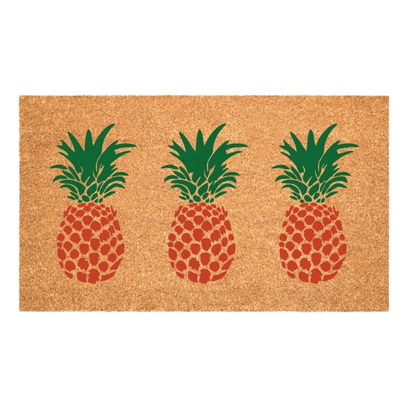 Calloway Mills 116291729 Tropical Pineapple Trio Doormat, 17" x 29"