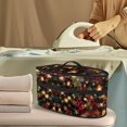 thumbnail image 2 of HELLHERO Star and Snowflake Patterns Irons Organizer Bag Easy to Clean Portable Travel Iron Organizer with Zipper, Case Only, 2 of 6
