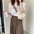 thumbnail image 3 of Female Retro Candy Color Shoulder Bag Corduroy Underarm Bag Japanese Ins Style Contrast Color Crossbody Tote Handle Bag, 3 of 6