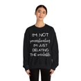 thumbnail image 4 of Funny Saying I'm not Procrastinating  Gag Novelty W Gildan 18000 Sweatshirt, 4 of 4
