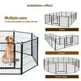 thumbnail image 3 of Dog Playpen,40" 24 Panels Portable Exercise Fence Heavy Duty Metal Pet Playpen Indoor Outdoor Pet Playpen for Small Medium Large Dogs - RV Camping Pen  (24 Panels, 40 inch), 3 of 9