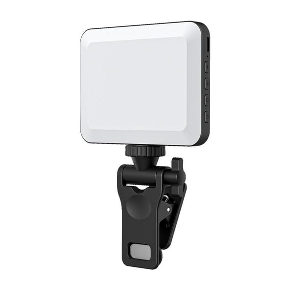 NARABB LED Phone Light, Selfie Light, Rechargeable Clip Video Light, Adjusted 3 Light Modes, For Phone, Camera, Laptop, Light For Phone, For Selfie