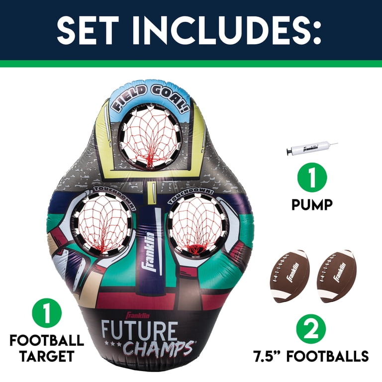 Franklin Sports Inflatable Football Target Toss Game photo 2