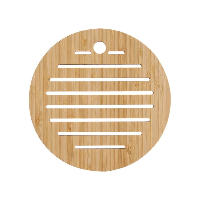Tapete Aislante De Madera Para Tazas Y Cuencos, Bandeja De Cocina, Almohadilla Gruesa Resistente Al Calor Para Proteger La Mesa Del Comedor.,Vsgery